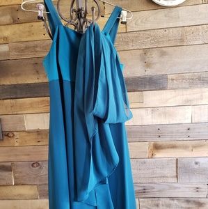Evening dress ... teal color